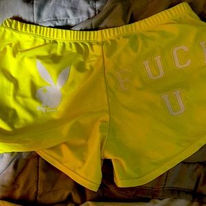 Playboy booty shorts